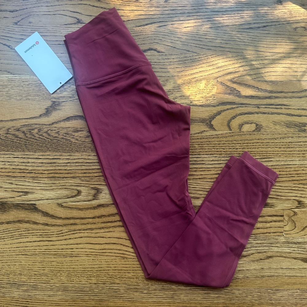 Lululemon Athletica Align HR Pant 28" in Mulled Wine